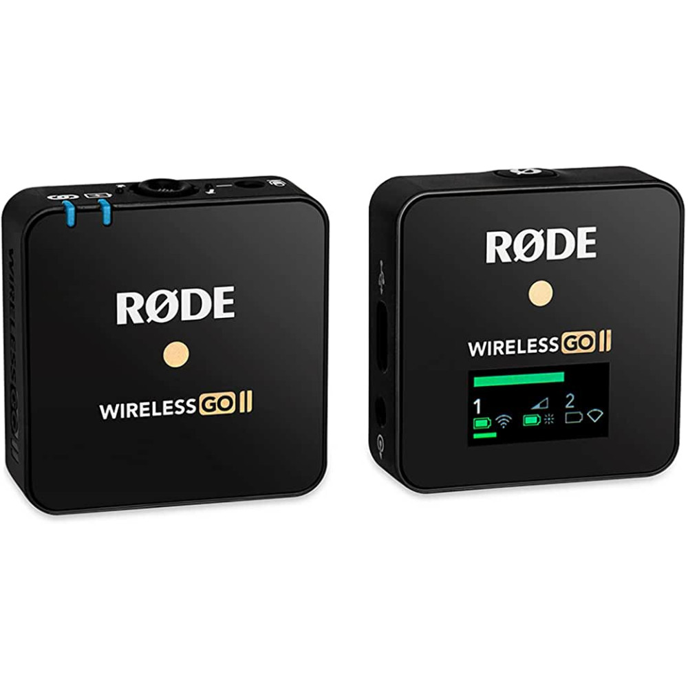 Rode Wireless GO II Single-Mikrofonai-Vaizdo kameros ir jų priedai