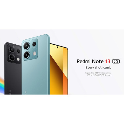 Išmanusis telefonas Redmi Note 13 5G (Graphite Black) 8GB RAM 256GB ROM-Xiaomi-Mobilieji