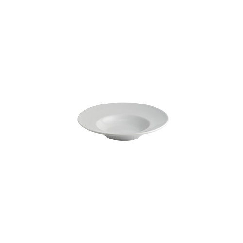 Lėkštė M699, gili, plačiu krašteliu, porcelianas, 340 ml, D 27 cm, vnt-Lėkštės