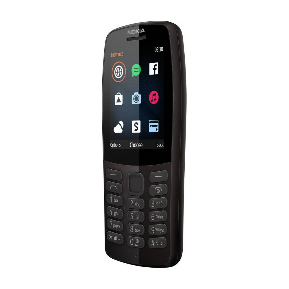 Mobilus Telefonas NOKIA 210 DS Black-Mygtukiniai telefonai-Mobilieji telefonai