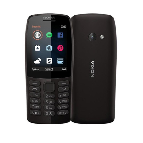 Mobilus Telefonas NOKIA 210 DS Black-Mygtukiniai telefonai-Mobilieji telefonai