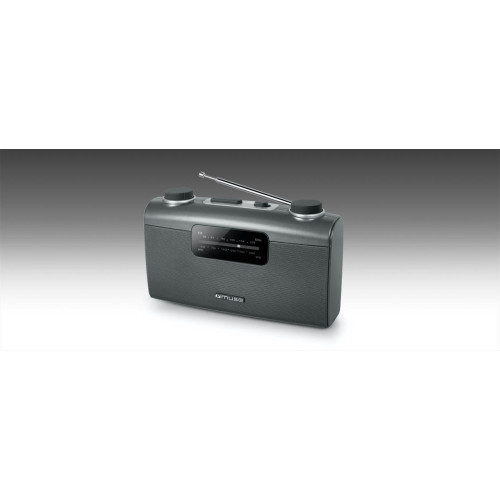 RADIJA Muse Portable radio M-058R Black, AUX in-Radijo prietaisai-Garso technika