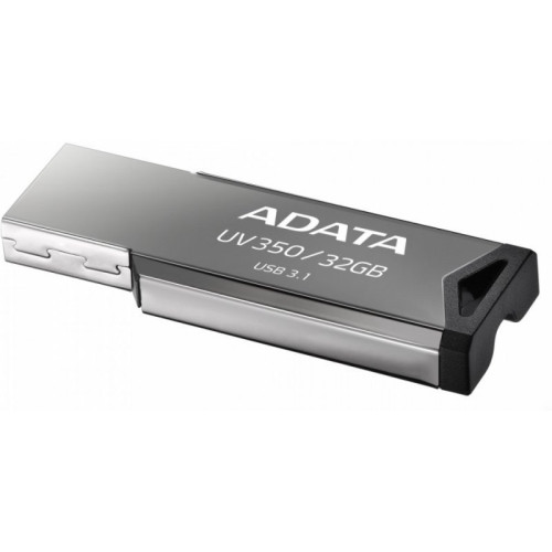 USB Laikmena ADATA UV350 32 GB, USB 3.1, Silver-USB raktai-Išorinės duomenų laikmenos