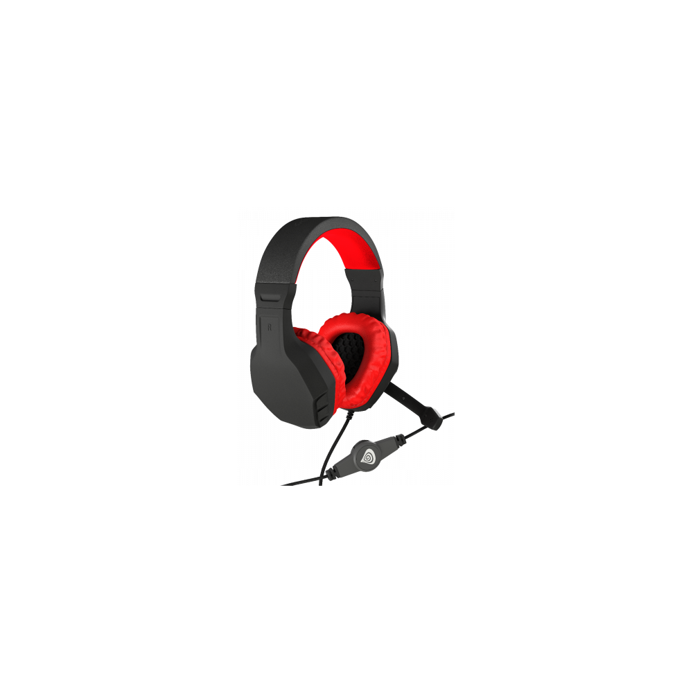 AUSINĖS Genesis Gaming Headset Argon 200, 2 x 3 pin 3,5 mm stereo minijack,NSG-0900, Red