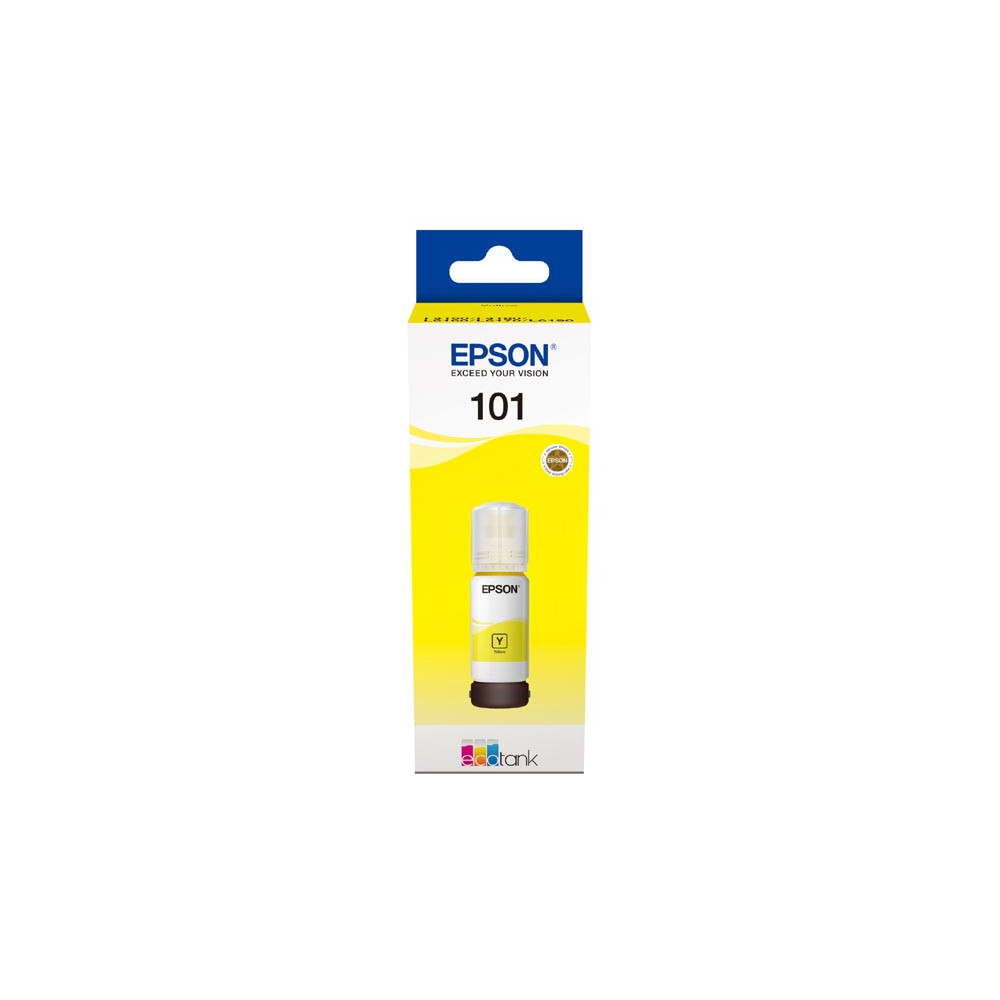 Rašalas Epson 101 Yellow-Rašalinės kasetės-Spausdintuvų kasetės
