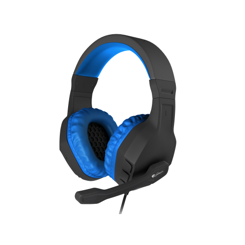 AUSINĖS GENESIS ARGON 200 Gaming Headset, On-Ear, Wired,Microphone, Blue-Ausinės-Garso technika