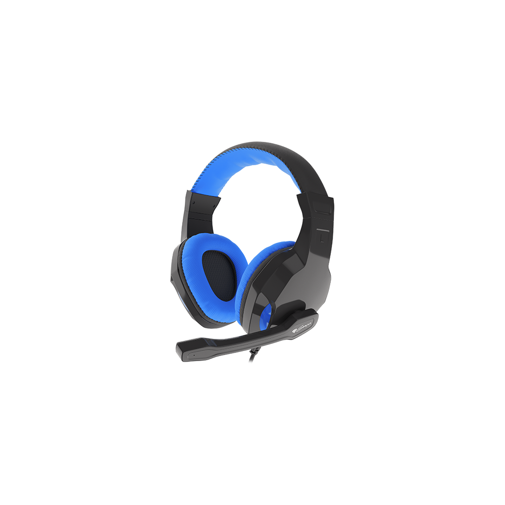 AUSINĖS Genesis Gaming Headset, 3.5 mm, ARGON 100, Blue/Black