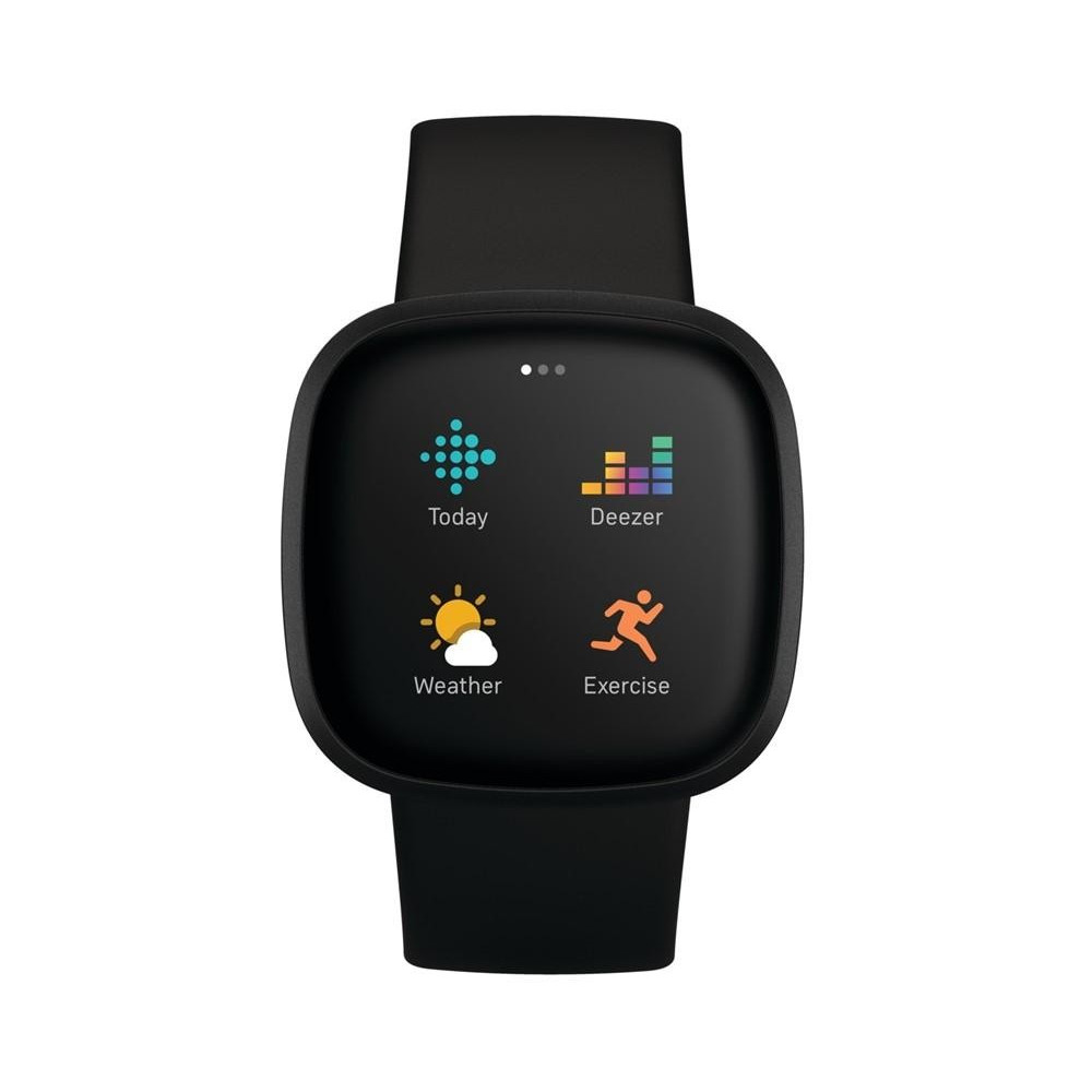 Išmanusis laikrodis Fitbit Versa 3 Smart Watch Black-Sportiniai laikrodžiai ir
