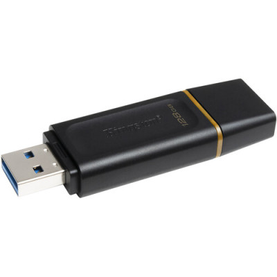 USB atmintinė Kingston DataTraveler Exodia 128 GB, USB 3.2, Black-USB raktai-Išorinės duomenų