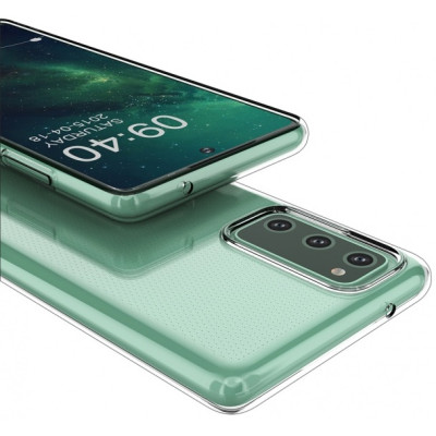 JM NAKE case for Samsung Galaxy S20 FE, Clear-Dėklai-Mobiliųjų telefonų priedai