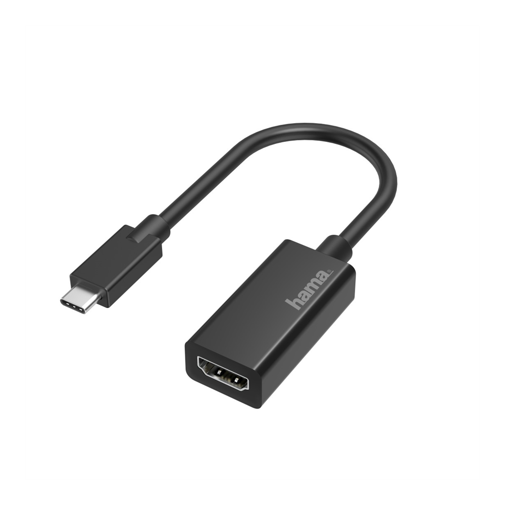 ADAPTERIS HAMA USB C - HDMI 4K-Priedai audio-video technikai-TV priedai