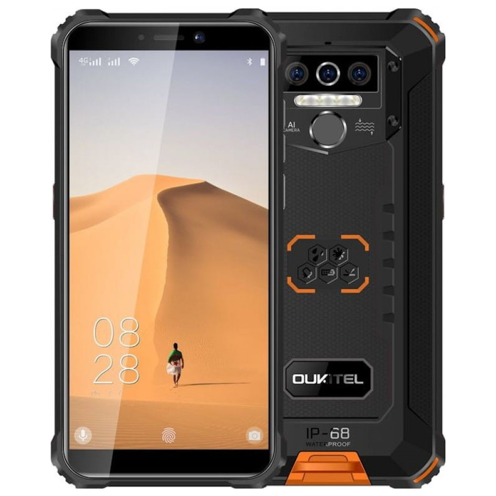 Išmanusis telefonas Oukitel WP5 Pro Dual SIM 4/64GB Black-Kiti išmaniųjų telefonų