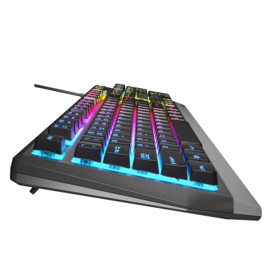 KLAVIATŪRA Genesis Rhod 300 RGB US-Gaming klaviatūros-Žaidimų įranga