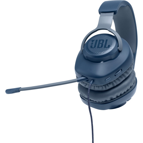 Žaidimų ausinės JBL Quantum 100 Mėlynos-Ausinės-Garso technika