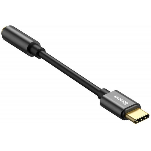Adapteris BASEUS USB C kištukas - 3.5mm stereo lizdas-Telefonų laidai ir jungtys-Mobiliųjų