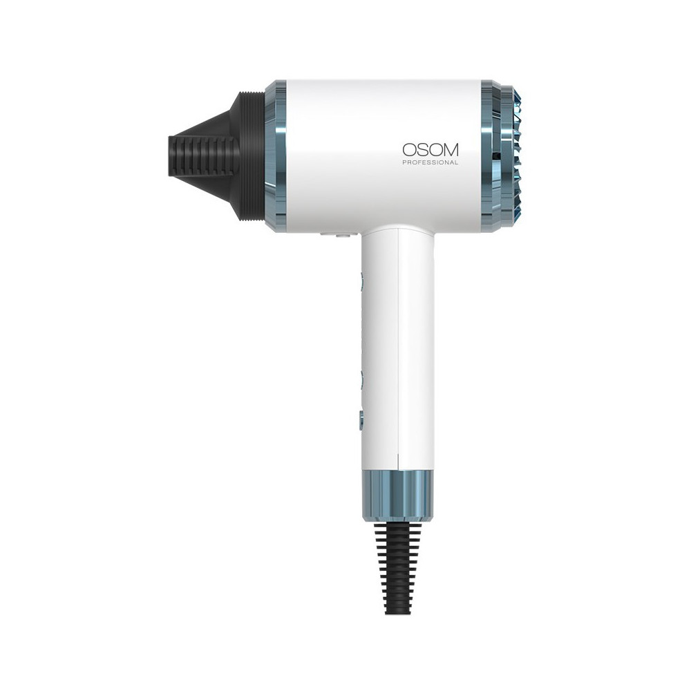 Plaukų džiovintuvas Osom Professional White Hair Dryer OSOM6800WHHD, baltos spalvos, 1800