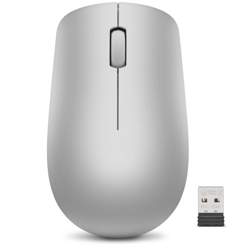 BEVEILĖ PELĖ Lenovo 530 Wireless Mouse (Platinum Grey)-Klaviatūros, pelės ir