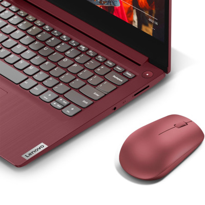 BEVEILĖ PELĖ Lenovo 530 Wireless Mouse (Cherry Red)-Klaviatūros, pelės ir