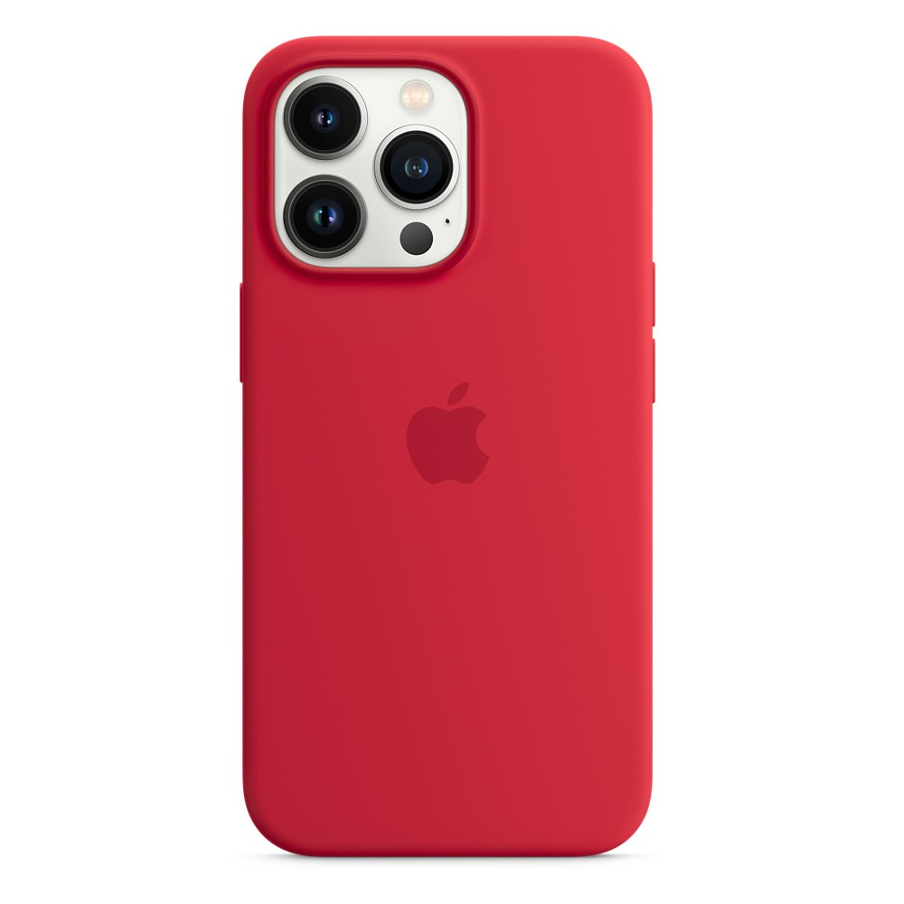 DĖKLAS APPLE iPhone 13 Pro Silicone Case with MagSafe – (PRODUCT)RED-Dėklai-Mobiliųjų telefonų