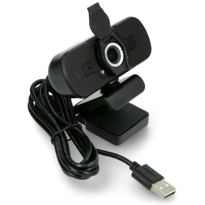 Internetinė kamera HD 1080P 110° su mikrofonu-Internetinės kameros-Kompiuterių priedai