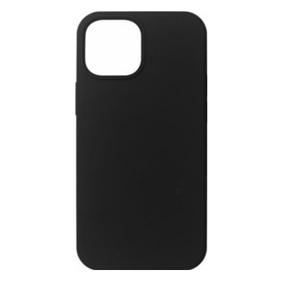 Dėklas JM LIQUID SILICONE case iPhone 13 mini 5.4, Black-Dėklai-Mobiliųjų telefonų priedai