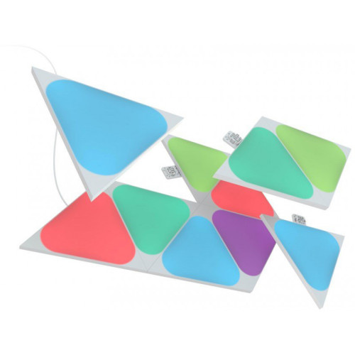 Išmanioji apšvietimo sistema Nanoleaf Shapes Triangles Mini Expansion Pack (10