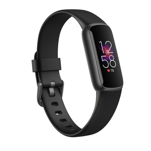 Išmanioji apyrankė Fitbit Luxe Fitness tracker, Black/Black-Sportiniai laikrodžiai ir