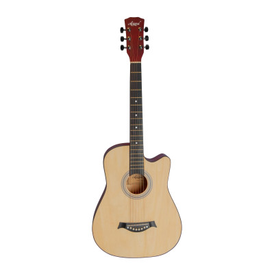 Akustinės gitaros rinkinys Aiersi SG040C 38'' natūrali-Styginiai-Muzikos instrumentai ir