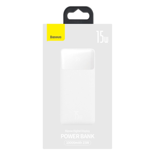 Išorinė baterija LiPo išorinis akumuliatorius (Powerbank)10000mAh 15W 2xUSB, USB-C