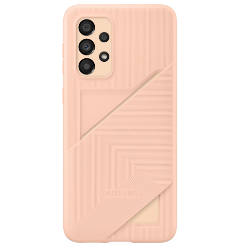 Dėklas OA336TPE Card Slot Cover case for Samsung Galaxy A33 5G, Peach-Dėklai-Mobiliųjų