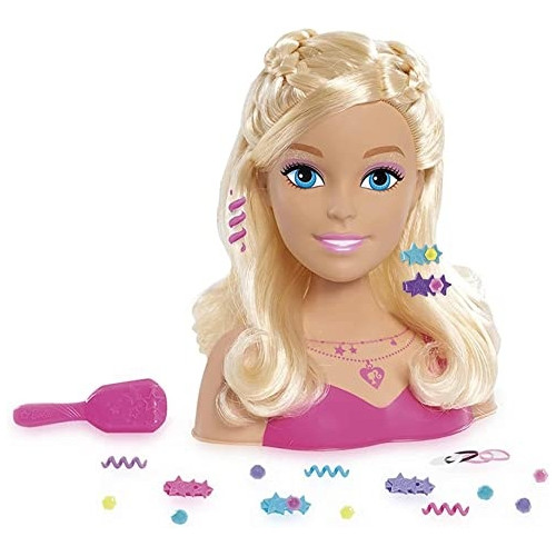 Ecost prekė po grąžinimo Grandi Giochi BAR28000, Barbie mados plaukų modeliavimo galva-Kiti