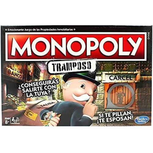 Ecost prekė po grąžinimo Hasbro Monopoly E1871105 Tramposo (ispanų kalba)-Žaidimai-Žaislai