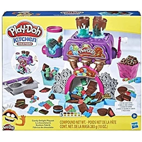 Ecost prekė po grąžinimo Play-Doh Kitchen Creations saldainių rinkinys vaikams nuo 3 metų su 5