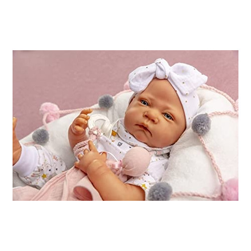Ecost prekė po grąžinimo Berjuan 8206 Kūdikio lėlė, atgimęs vaikas, toquilla mechanizmas-8206