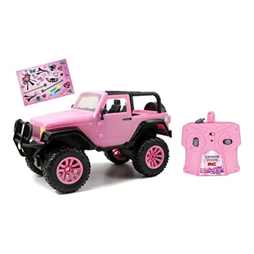 Ecost prekė po grąžinimo Dickie Toys RC Girlmazing Jeep Wrangler nuotolinio valdymo pulteliu