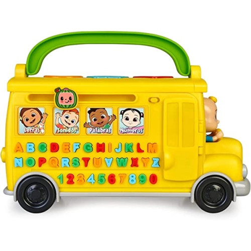 Ecost prekė po grąžinimo CoComelon - Mokymosi autobusas, žaislinis geltonas autobusas su