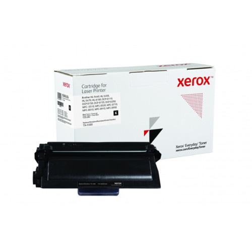 Xerox for Brother TN-3380 Lazerinė kasetė, Juoda-Originalios kasetės Xerox Everyday