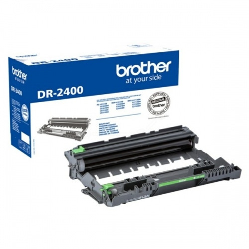 Brother DR-2400 (DR2400), juodas būgnas-Originalios kasetės Brother-Originalios spausdintuvų