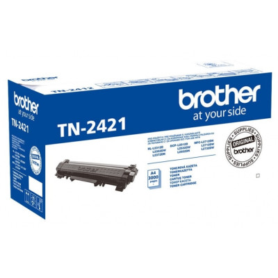 Brother TN-2124 (TN-2421) Lazerinė kasetė, Juoda-Originalios kasetės Brother-Originalios