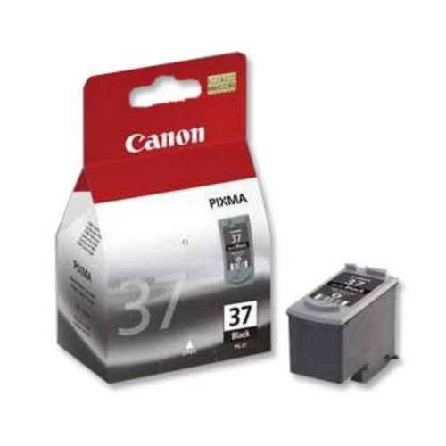 Canon PG-37 (2145B001), juoda kasetė-Originalios kasetės Canon-Originalios spausdintuvų kasetės