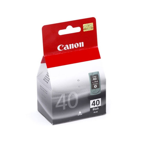 Canon PG-40 (0615B001), juoda kasetė-Originalios kasetės Canon-Originalios spausdintuvų kasetės