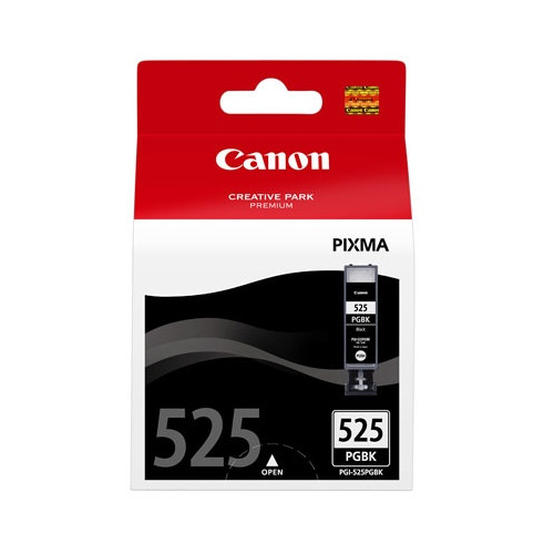 Canon PGI-525 (4529B001), juoda kasetė-Originalios kasetės Canon-Originalios spausdintuvų