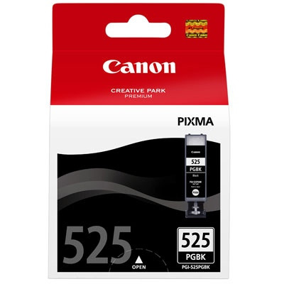Canon PGI-525 (4529B001), juoda kasetė-Originalios kasetės Canon-Originalios spausdintuvų