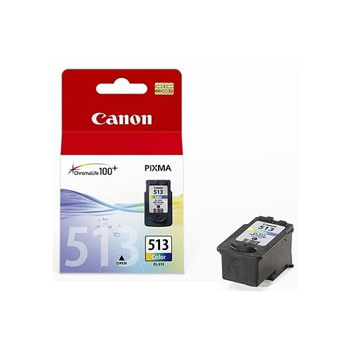 Canon CL-513 HC (2971B001), trispalvė kasetė-Originalios kasetės Canon-Originalios