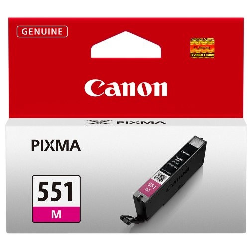 Canon CLI-551 (6510B001), purpurinė kasetė-Originalios kasetės Canon-Originalios spausdintuvų