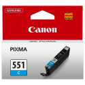Canon CLI-551 (6509B001), žydra kasetė-Originalios kasetės Canon-Originalios spausdintuvų