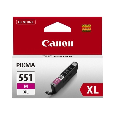 Canon CLI-551XL (6445B001), purpurinė kasetė-Originalios kasetės Canon-Originalios