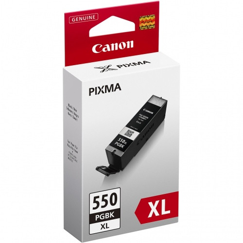 Canon PGI-550XL Pigment (6431B001), juoda kasetė-Originalios kasetės Canon-Originalios