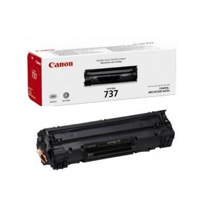 Canon CRG 737 (9435B002) Lazerinė kasetė, Juoda-Originalios kasetės Canon-Originalios