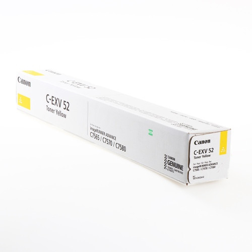 Canon Toner 1001C002 standard capacity C-EXV52 yellow-Originalios kasetės Canon-Originalios